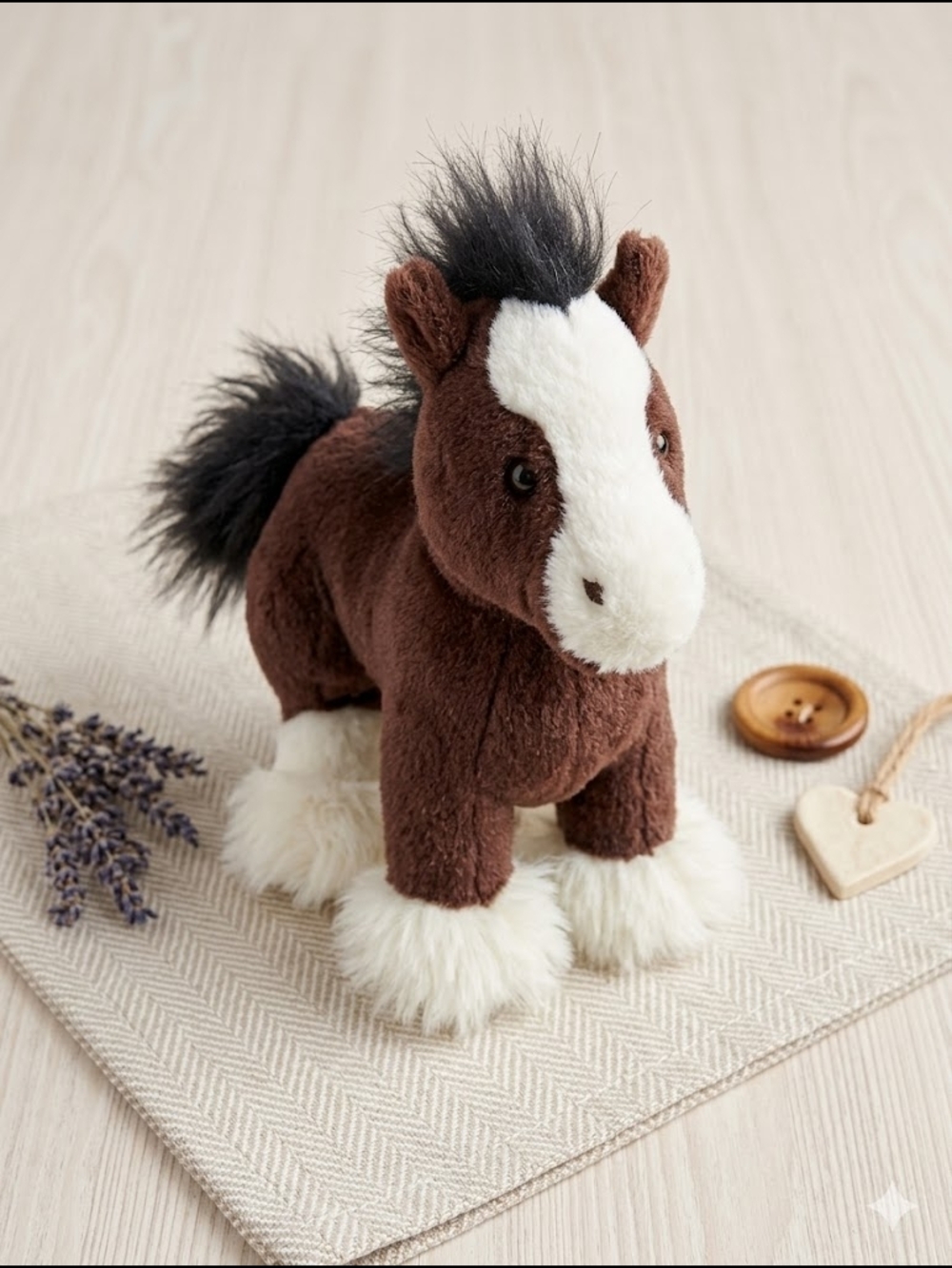 Webkinz Clydesdale Horse Plush (No Code)